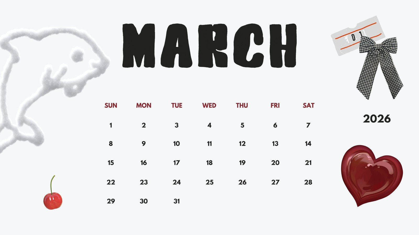 Free To Edit And Print March 2026 Calendar Templates | Canva regarding March Whiteboard Calendar Ideas 2026